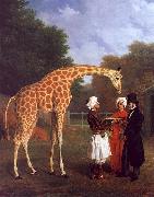 Jacques-Laurent Agasse The Nubian Giraffe USA oil painting artist